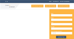 Desktop Screenshot of caveandcheney.com